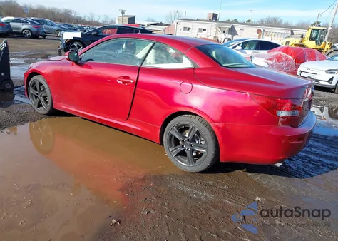 2015 Lexus Is 250C z USA, uszkodzony, nr VIN JTHFF2C27F2532942